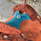 Ranshe Turquoise Barrel Saddle