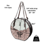 Rope Bag- Turquoise Gator