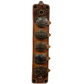 Sunflower Buckle Holder Golden Leather w/ Buckstitch