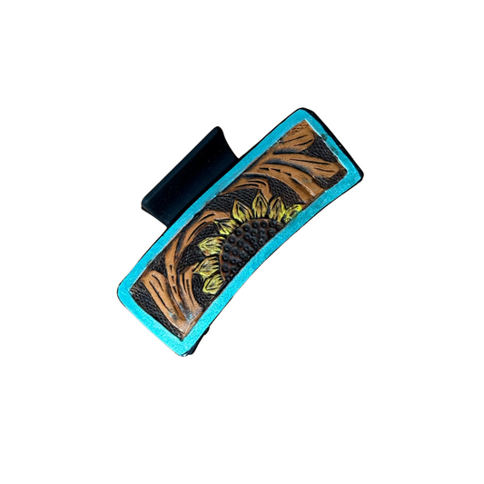 Large Sunflower Hair Claw