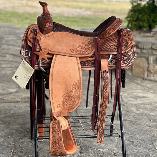 17" Ranchy ROPER Saddle