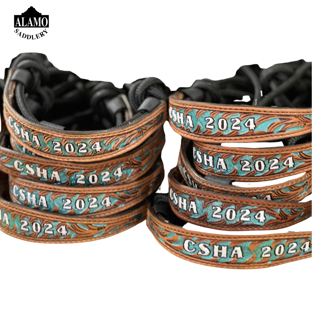 Rodeo Award | Narrow Bronc Nose w/ floral BGP w/ halter
