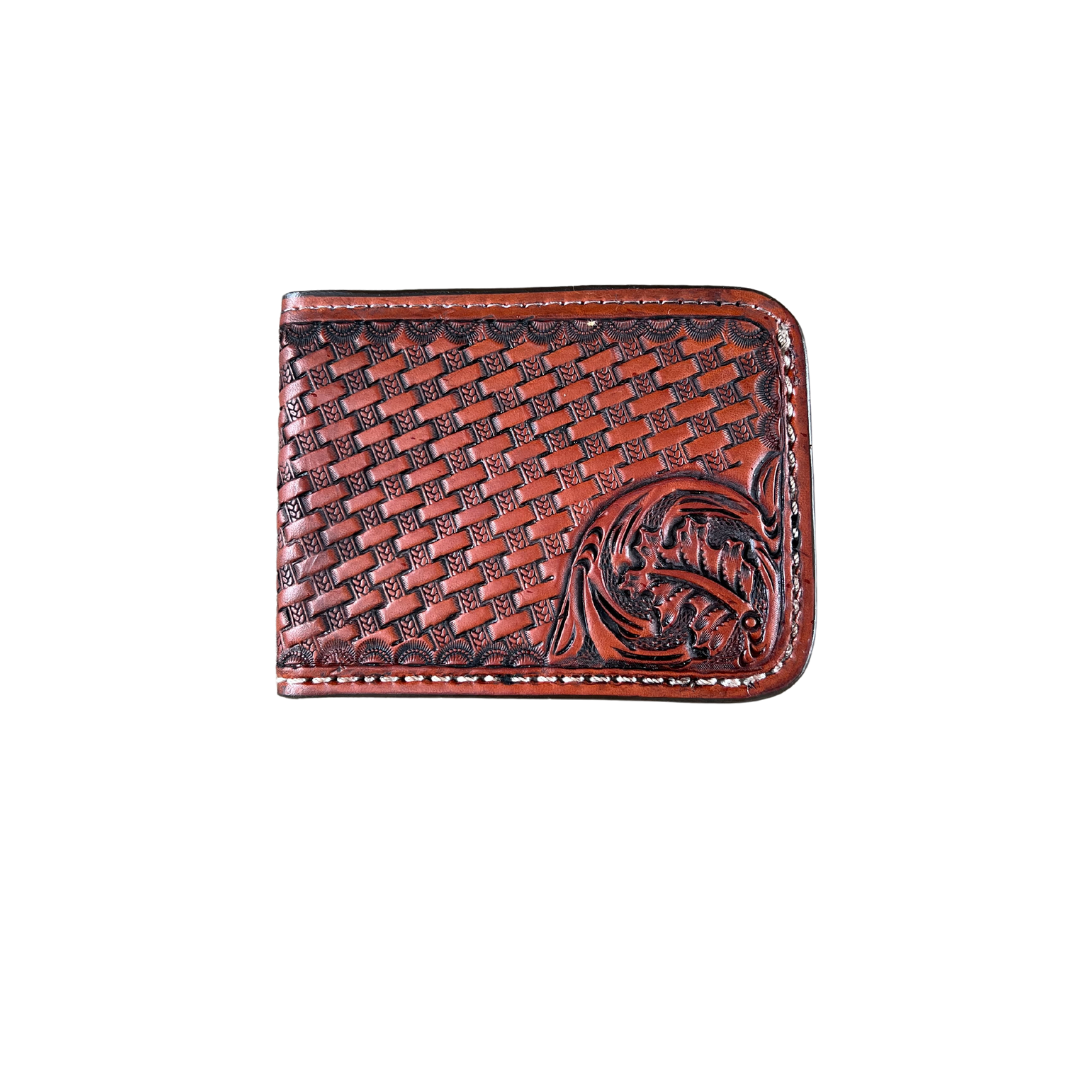 Combo Tooled bi-fold Wallet