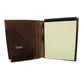 Large Portfolio- Chocolate Roughout with Buckstitch
