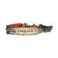 200-JGT Wither strap turquoise gator overlay with crystals and spots