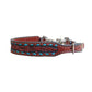 200-TTBS Wither strap toast leather TTBS tooling with buckstitch and background paint