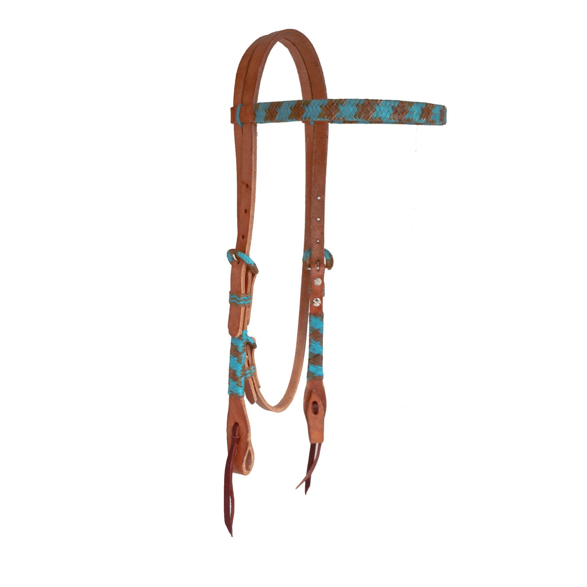 2030-TN browband harness Saddlery Straight leather 1/2\