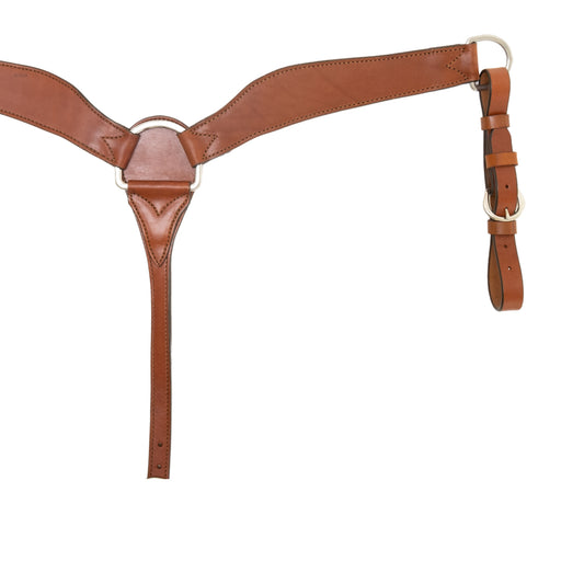 2-3/4" breast collar toast leather.