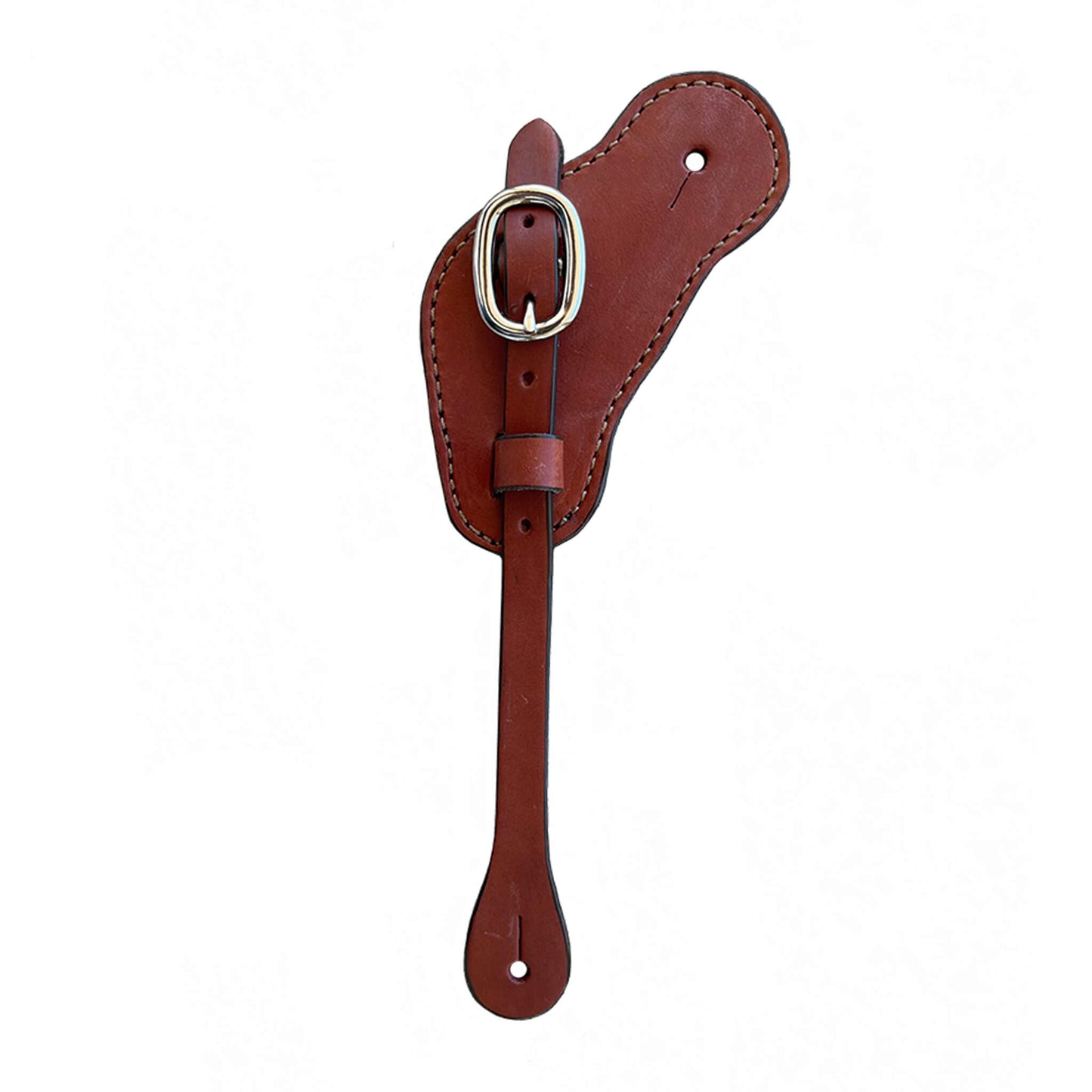 384-T Men's cowboy spur straps toast leather