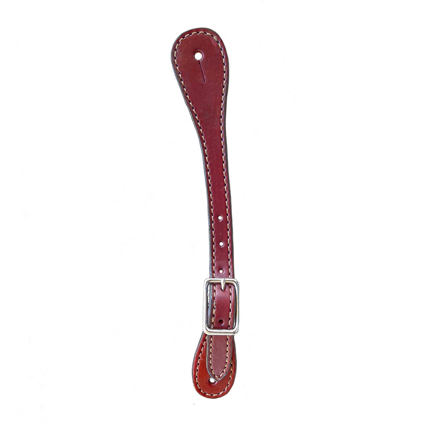 387-T Men's spur straps toast leather