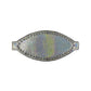 Bronc nose chocolate leather holographic overlay with Swarovski crystals and SS spots.