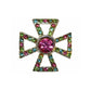 1-1/4" HC concho (set of 4). 