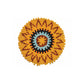 2-1/4" W2 beaded concho (set of 4). 