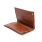 Card holder toast leather snowflake and AA tooling