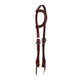 Elite flat one ear headstall toast leather.