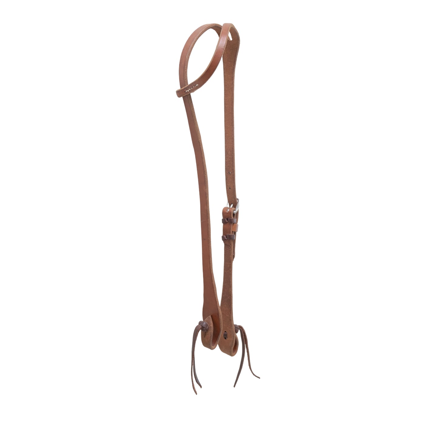 Elite 1/2" Slip ear headstall harness leather.