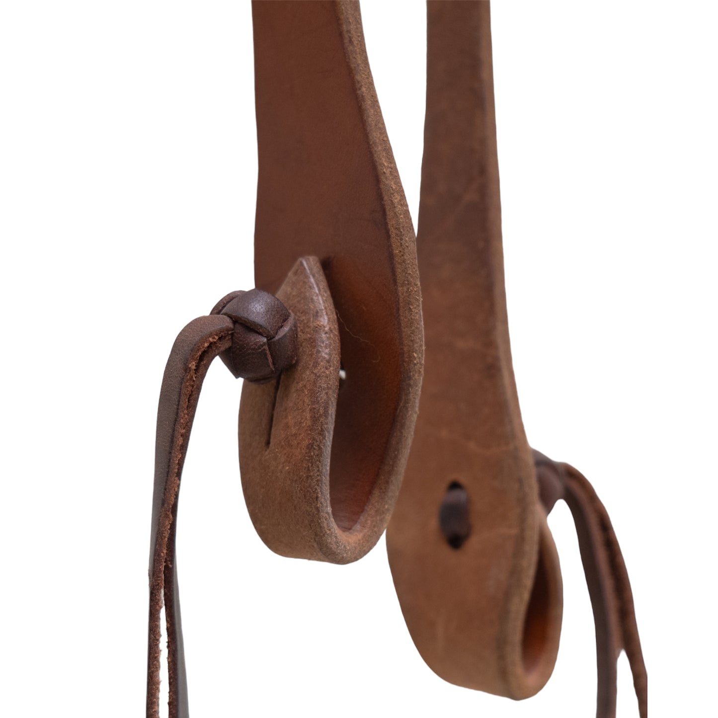 E-2301 1/2" Elite slip ear headstall harness leather