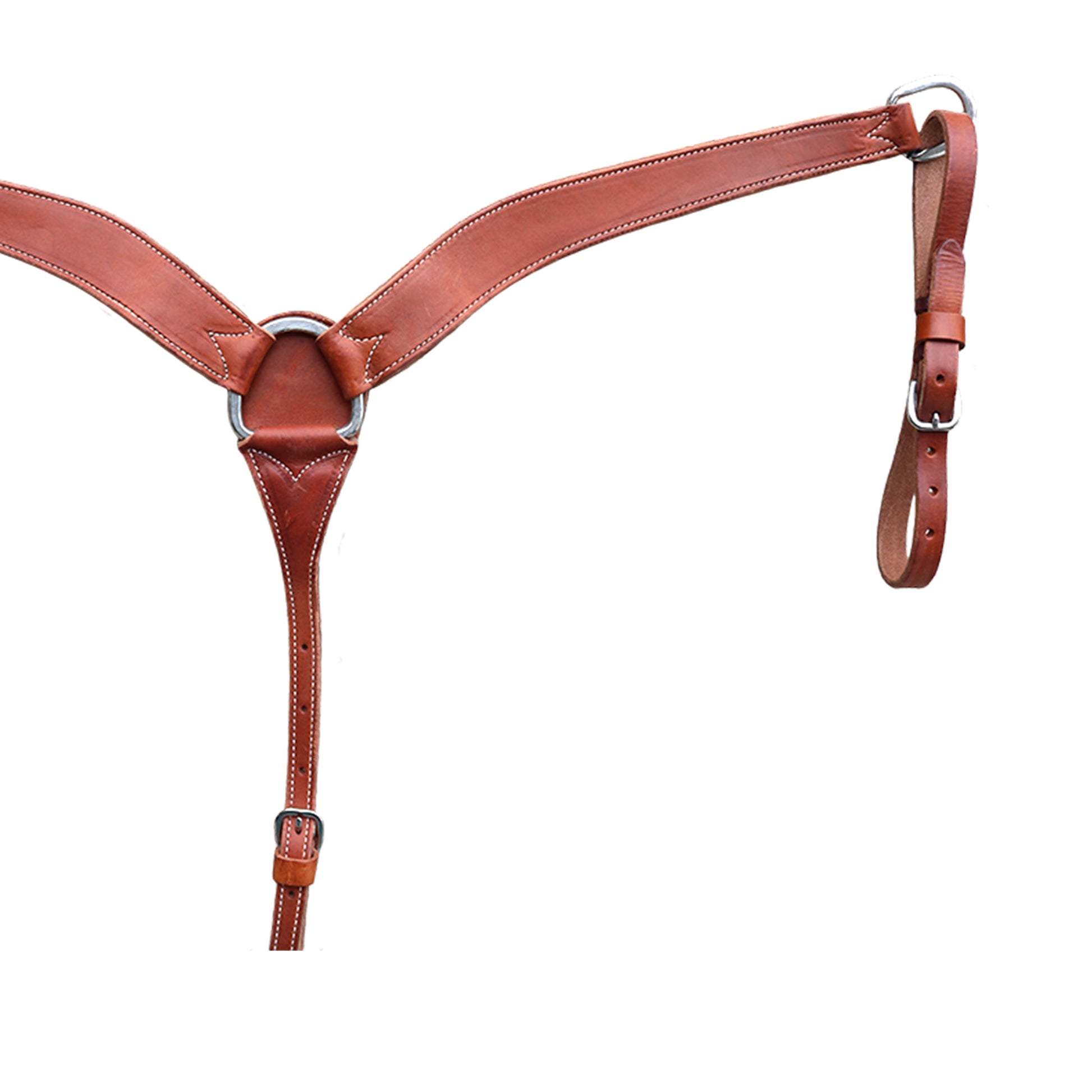 2" Elite breast collar harness leather.