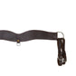 4" Elite tripping breast collar chocolate leather with double tugs.