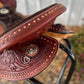Desert Heir Barrel Saddle (copper spots & cheyenne roll)