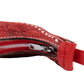 The Alamo Mini handbag red leather