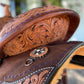 12" Pocket Full of Daisy Barrel Saddle