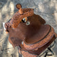 12" Pocket Full of Daisy Barrel Saddle