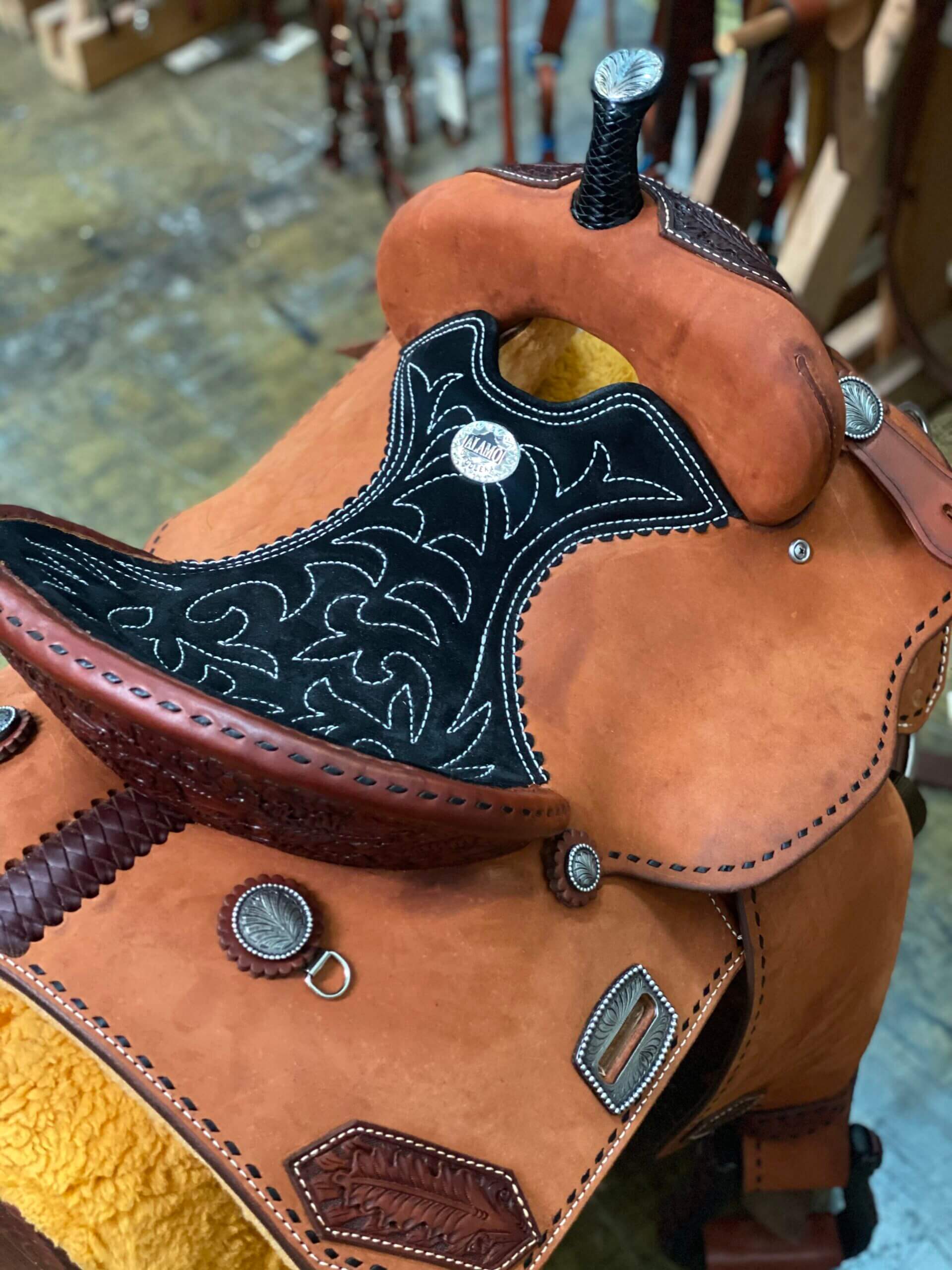 LV Barrel Saddle – Palermo Ranch