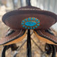 Turquoise Cowgirl Air Barrel