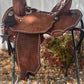 Turquoise Cowgirl Air Barrel
