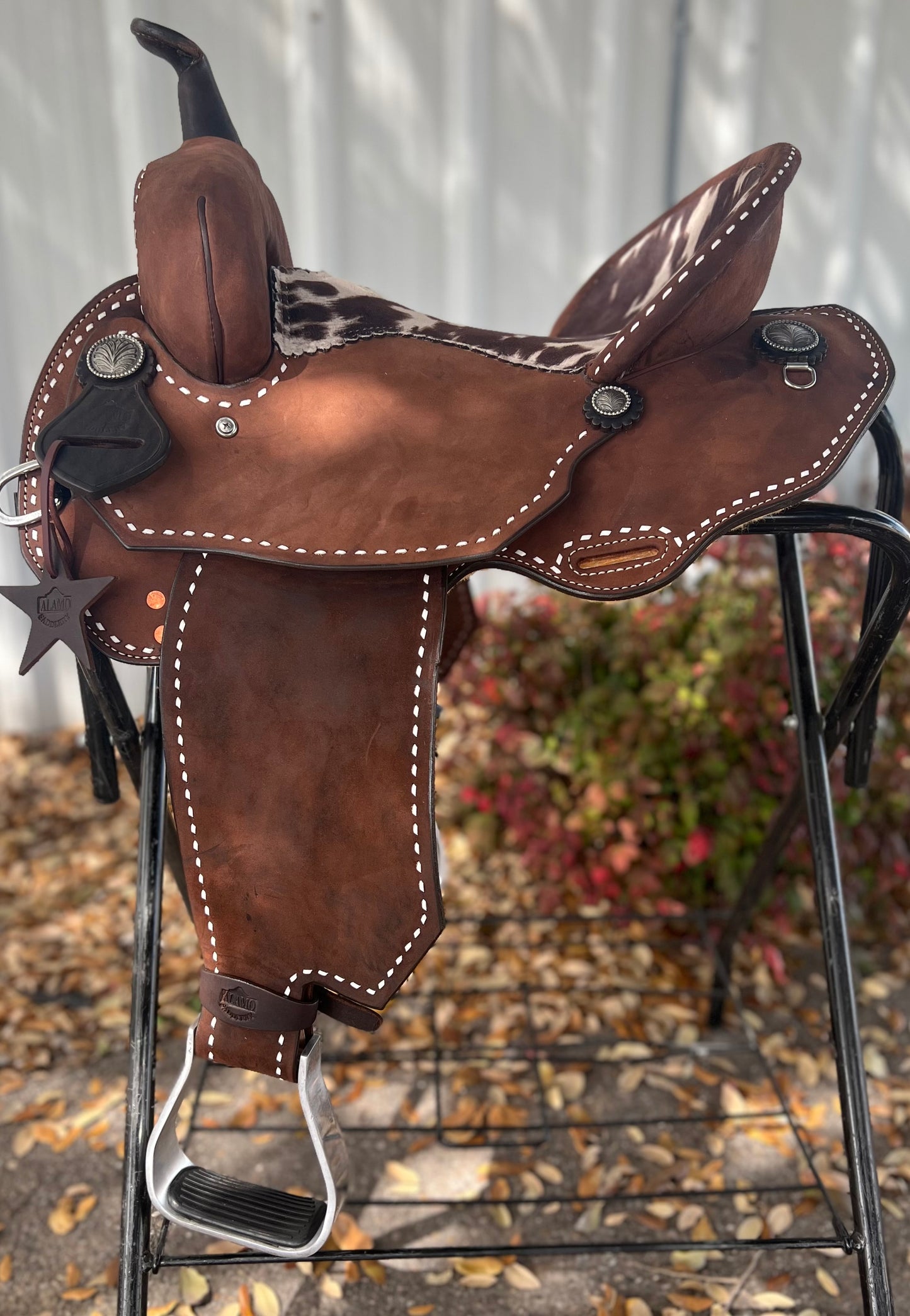 Turquoise Cowgirl Air Barrel