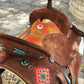16" Aztec Arrow Barrel Saddle