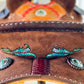 16" Aztec Arrow Barrel Saddle