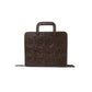 Cowboy Briefcase chocolate leather AA tooling