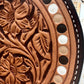 8" Chocolate ombre rope can handbag