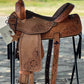 15" El Pinto star Barrel Saddle