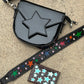 Metallic mini Star Saddle bag w/ FREE STADIUM BAG!