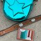 Metallic mini Star Saddle bag w/ FREE STADIUM BAG!