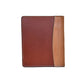Mini portfolio toast and golden leather barb and wild rose tooling