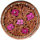 8" Rhinestone Cowgirl Canteen Handbag