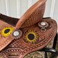 14.5" Sunflower Air Barrel Saddle