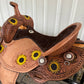 14.5" Sunflower Air Barrel Saddle