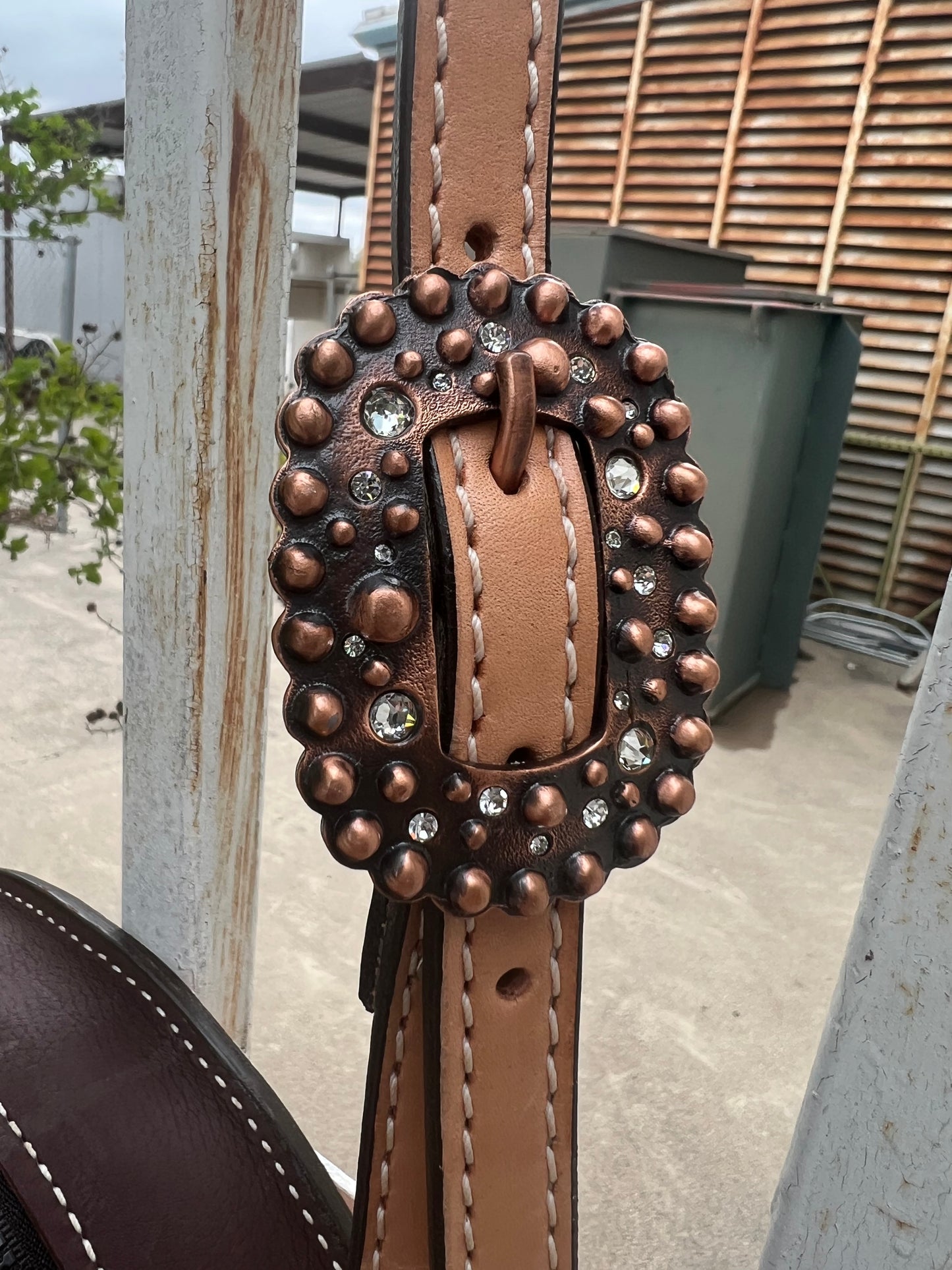 11" Turquoise Cheetah Canteen handbag